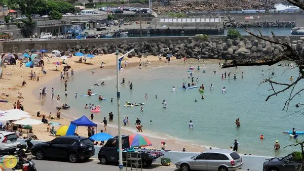 ▲▼大武崙沙灘12日發生3死意外。（圖／基隆市政府提供）