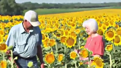 慶祝結婚50年「種120萬朵向日葵」！美70歲翁告白愛妻：想送妳最特別的禮物