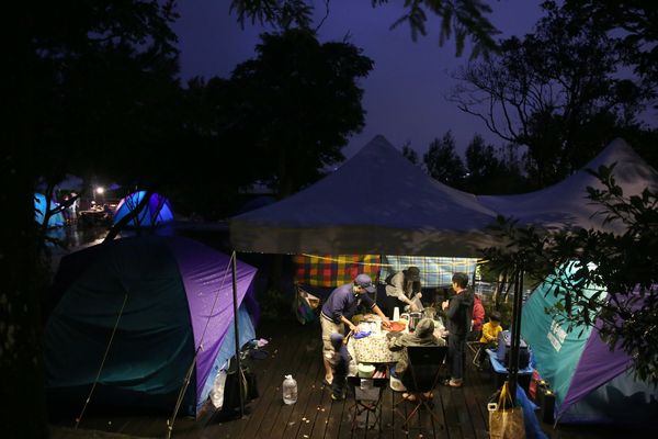 ▲「碧山露營場」9月2日將舉辦「鷲鷲的神祕夜生活」活動 。（圖／大地處提供）