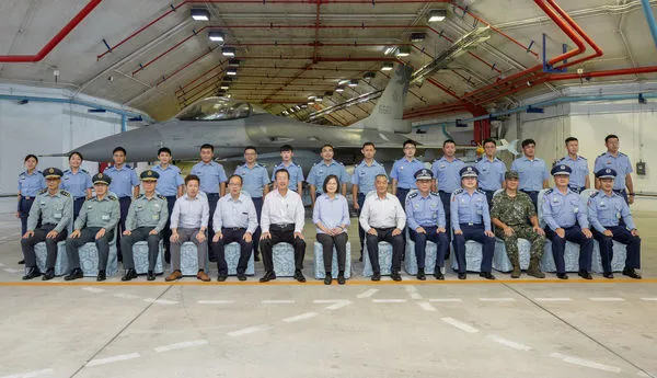 ▲▼總統蔡英文視導佳山基地。（圖／總統府提供）