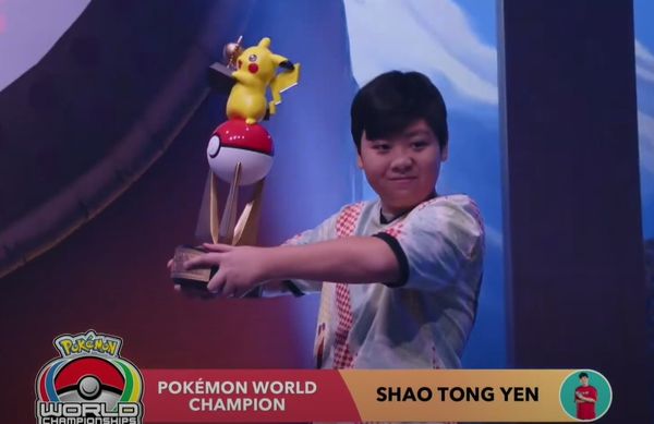 ▲台灣小將奪得世界冠軍。（圖／Pokémon YouTube channel）