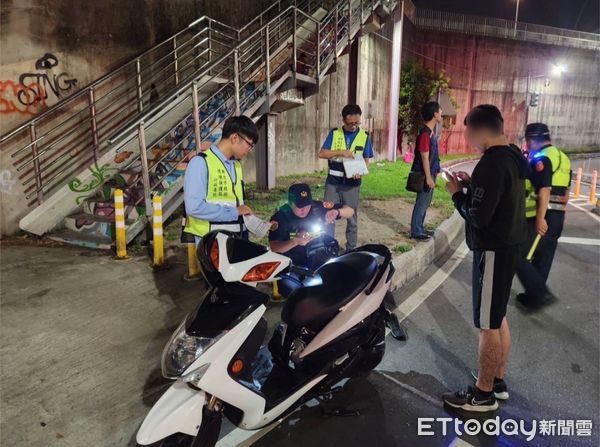 ▲▼噪音車炸街擾寧！蘆洲警察聯合環保局加強取締　開罰突破4000萬元 。（圖／記者戴上容翻攝）