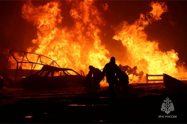 ▲▼俄羅斯達吉斯坦共和國（Dagestan）加油站發生大爆炸，造成至少27人死亡、102人受傷。（圖／路透）