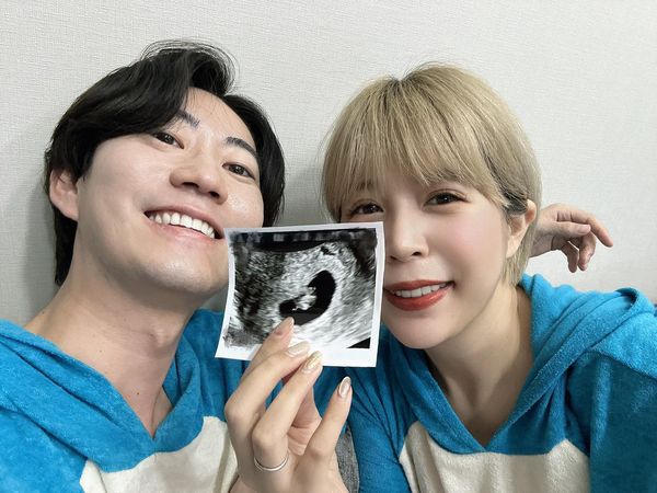 ▲強運少女RU宣布懷孕。（圖／翻攝自臉書／強運少女的日本生存日記）