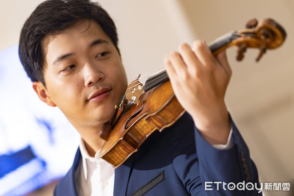 ▲小提琴家魏靖儀將以史特拉底瓦里名琴與倫敦愛樂共同演出  。（圖／新象提供）