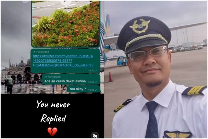 ▲▼ 馬來西亞墜機事件，罹難副機師海卡阿拉斯的妻子發文。（圖／翻攝自IG）