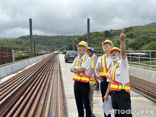 ▲▼推動軌道路線強化，台鐵宜蘭線「第三雙溪橋」拚明年初通車。（圖／台鐵）