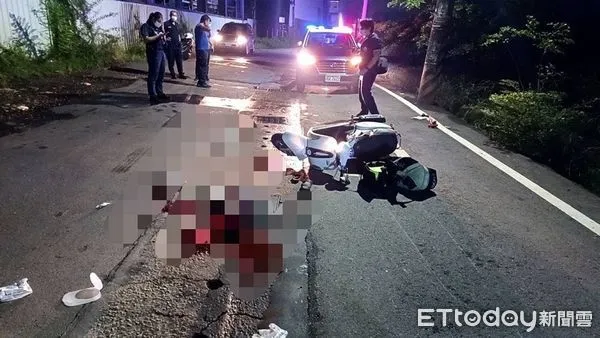 ▲岡山發生一起車禍，最後逆轉變疑似情殺案件，造成1死1重傷            。（圖／記者許宥孺翻攝）