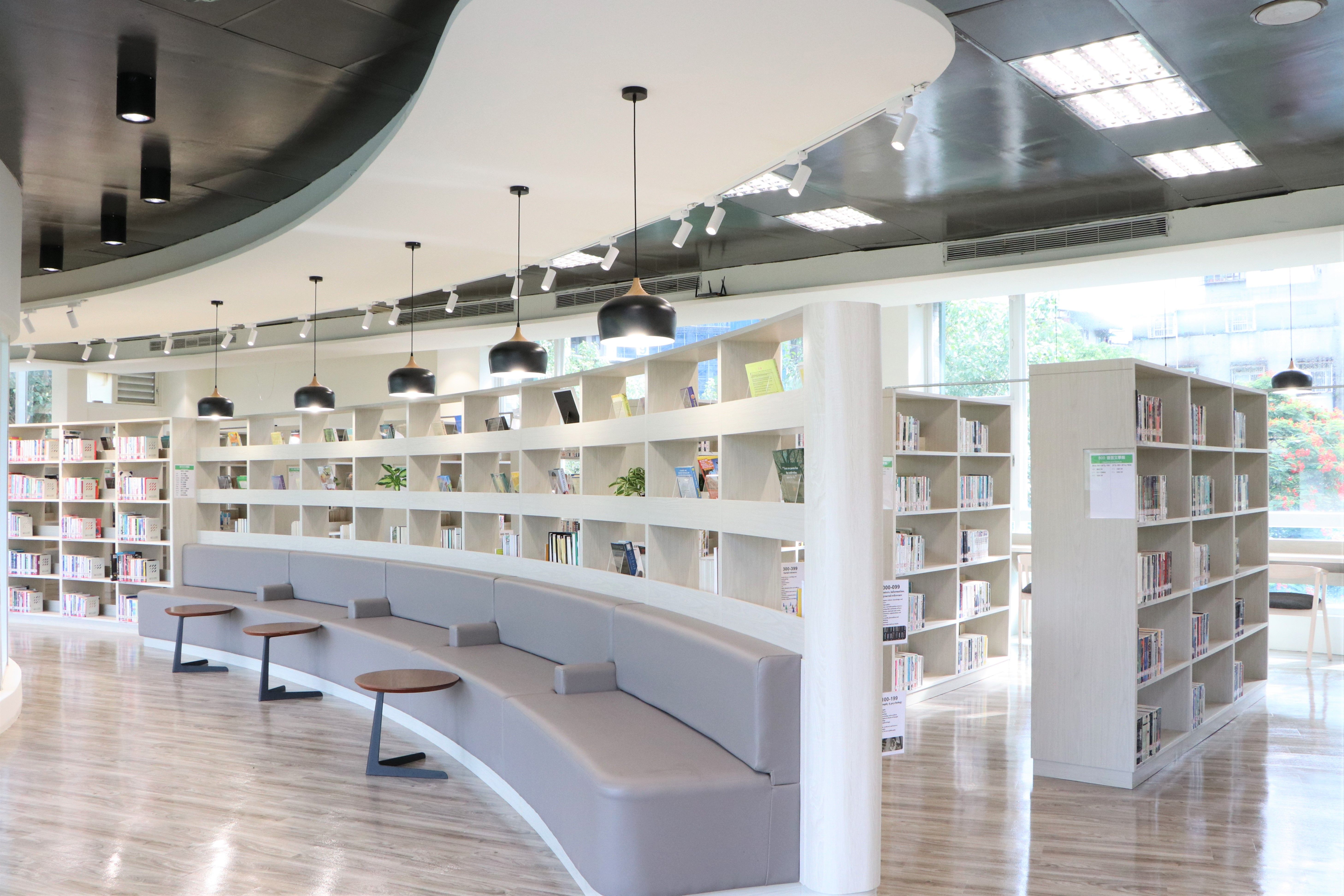▲新北市圖板橋四維分館啟用　兒童閱覽室打造森林系氛圍。（圖／新北市立圖書館提供）