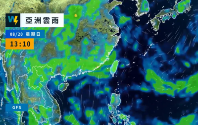 回歸夏季型天氣!午後大雷雨炸一周 降雨熱區出爐