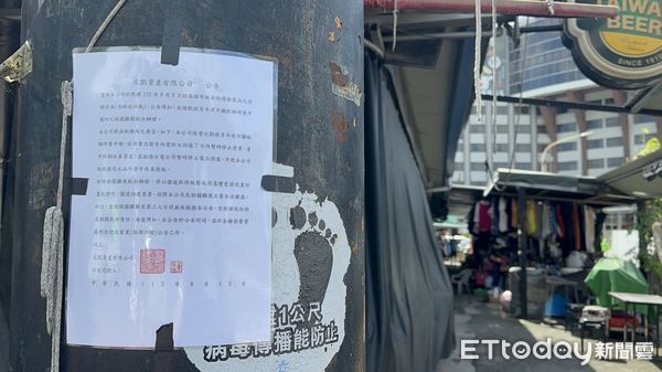 ▲高雄凱旋跳蚤市場發生大房東跟二房東的經營權糾紛，攤商變成肉餅            。（圖／記者吳奕靖攝）