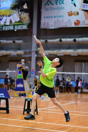 ▲台灣羽球天后戴資穎的國小學妹劉芯羽，在婕斯羽霸盃全國青少年羽球錦標賽越級拿下小五、小六組女單冠軍。（圖／主辦單位婕斯羽霸盃提供）