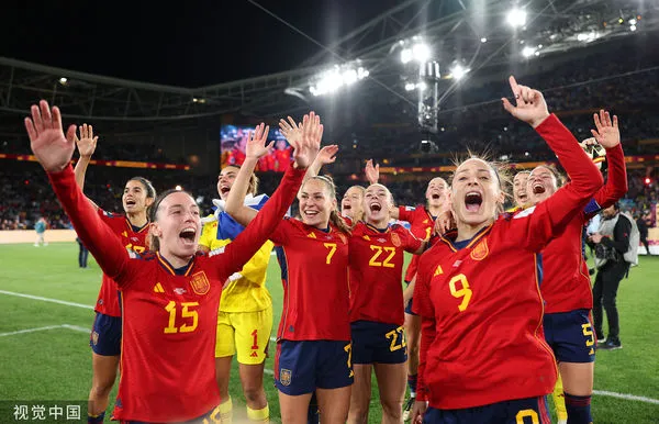 ▲▼西班牙女足奪世界盃冠軍。（圖／CFP）
