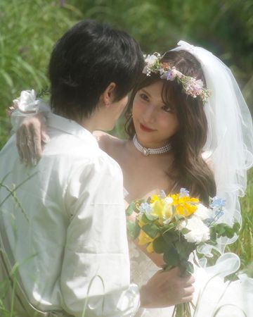 ▲▼日本變性女星Mei宣布結婚。（圖／翻攝自IG）