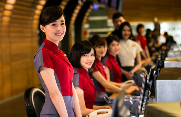 ▲中華航空即日起招募桃園機場運務員。（圖／華航）