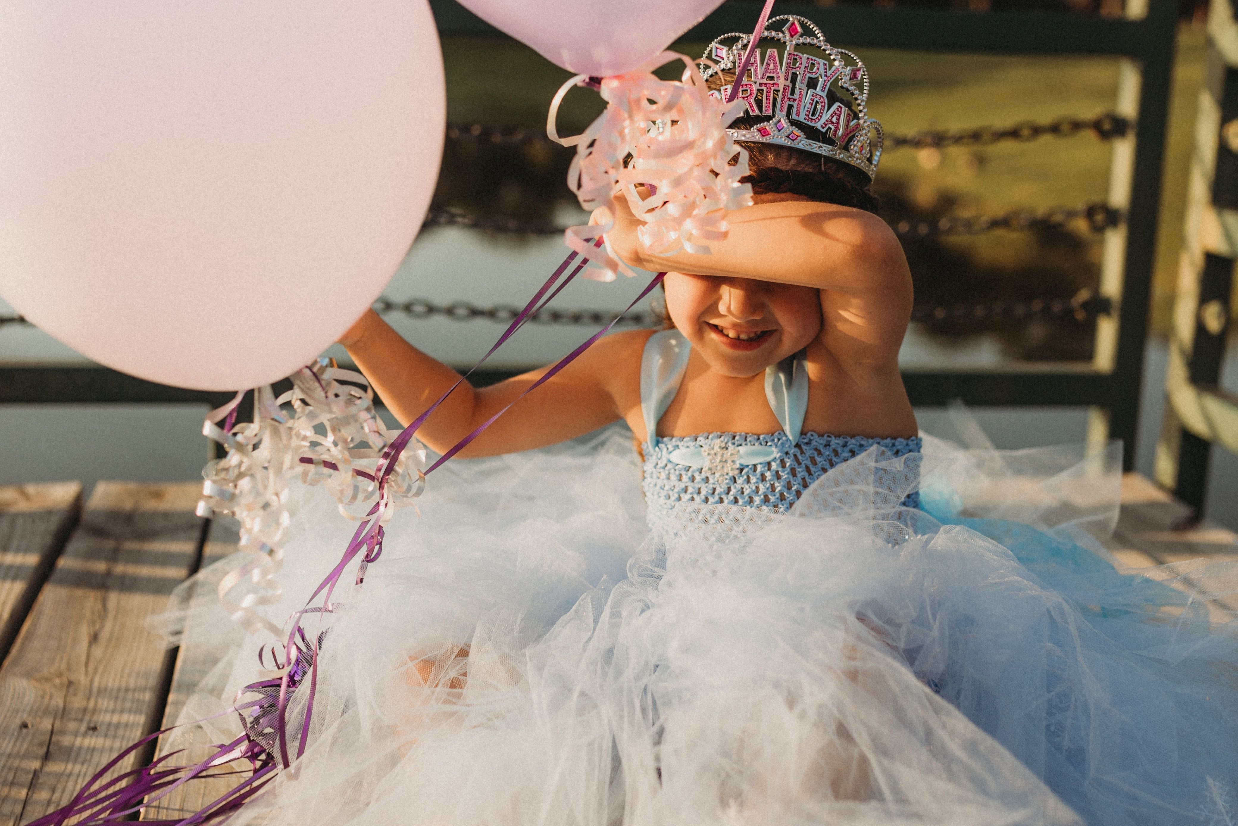 ▲▼公主,小公主,女孩,生日,公主裙,氣球。（圖／取自免費圖庫Unsplash）
