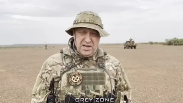 ▲▼瓦格納首腦普里格津（Yevgeny Prigozhin）兵變過後首度發片。（圖／翻攝推特）