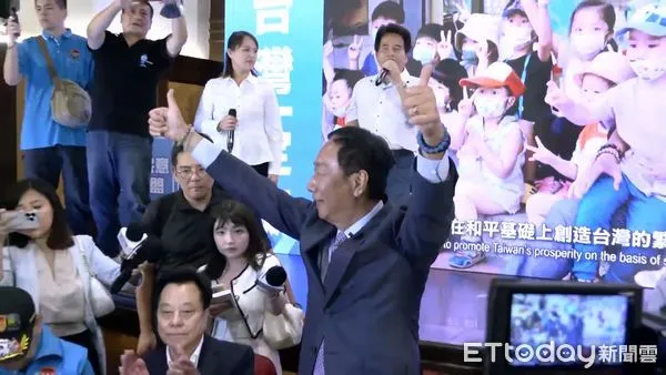 ▲▼郭台銘金門行，抵達午宴會場。（圖／記者陳煥丞攝）