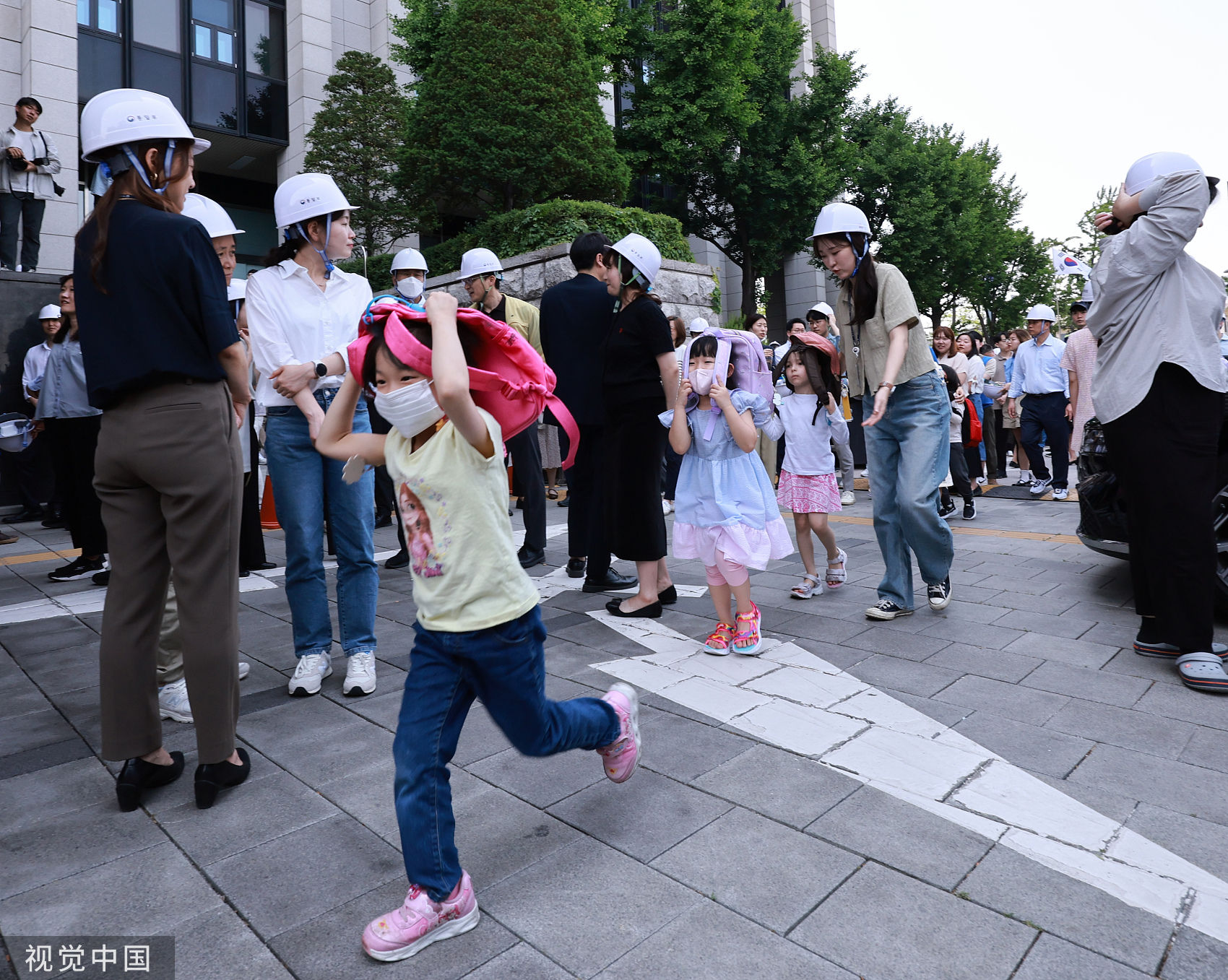 ▲▼今年5月，南韓時隔6年再度實施全國民防演習。（圖／CFP）