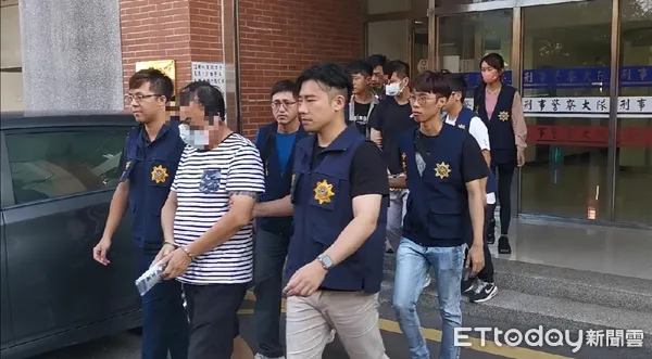 ▲▼天道盟幹部橫行風城暴力討債，押人潑漆恐嚇，警方逮捕7人送辦。（圖／民眾提供，下同）