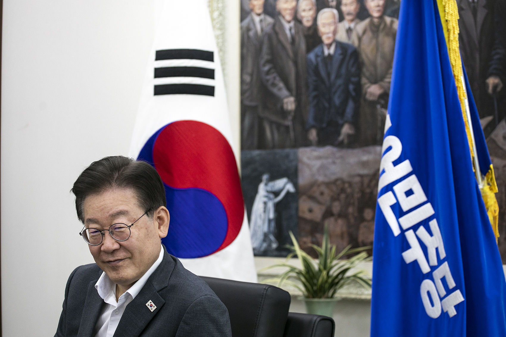 ▲▼南韓共同民主黨黨代表李在明，針對日本排放福島核廢水持強烈反對立場。（圖／CFP）