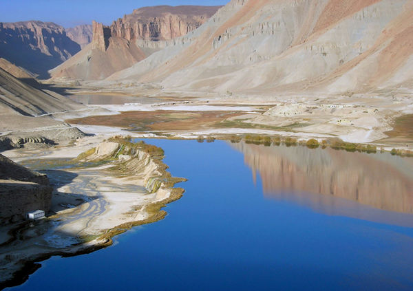 ▲▼ 阿富汗巴米揚省班達米爾國家公園（Band-e-Amir National Park）。（圖／達志影像／美聯社）