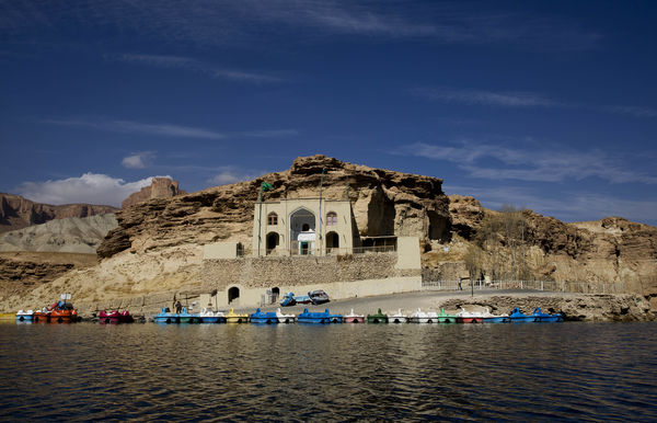 ▲▼ 阿富汗巴米揚省班達米爾國家公園（Band-e-Amir National Park）。（圖／達志影像／美聯社）