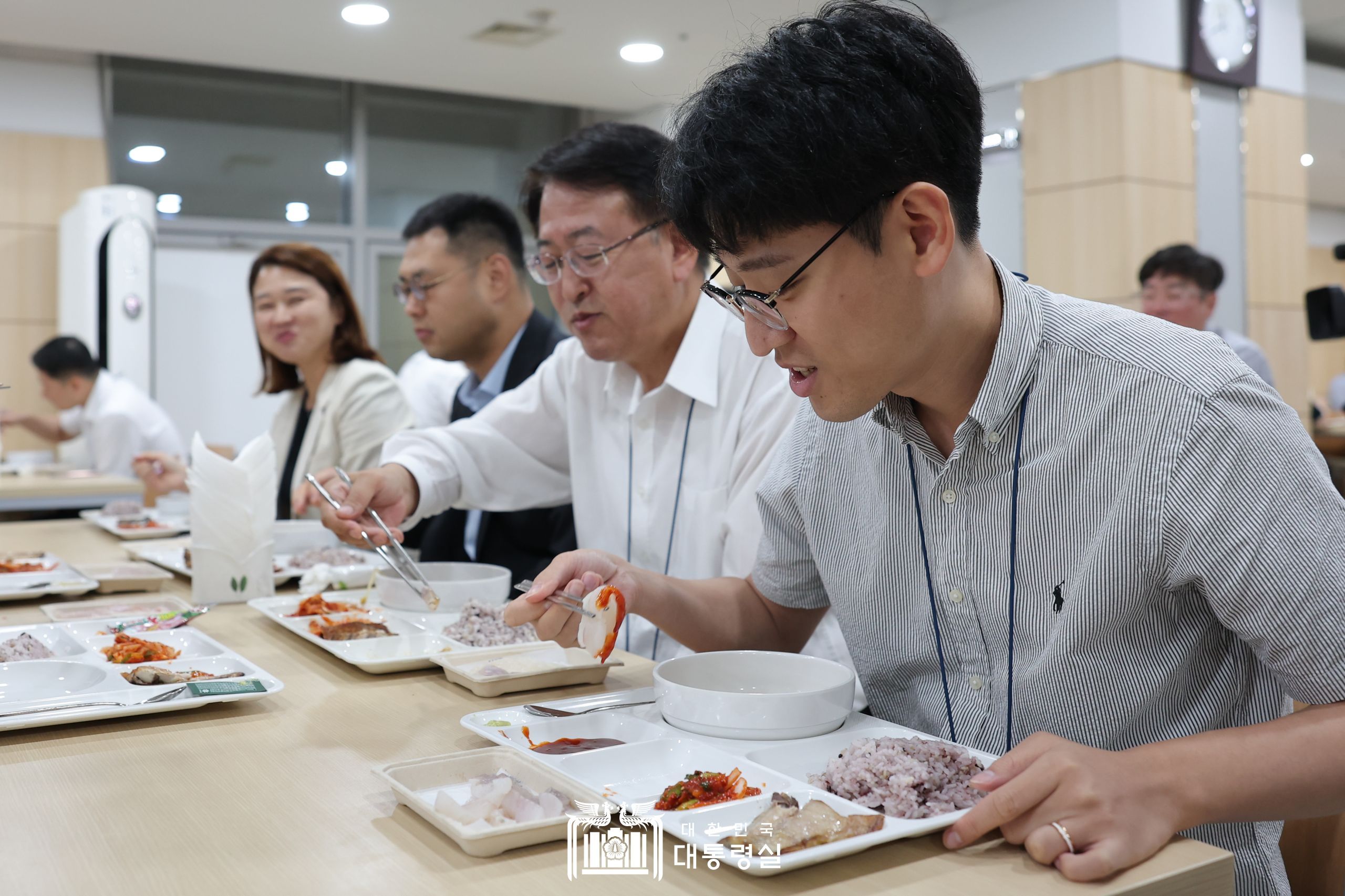 ▲▼南韓總統辦公室本周起將提供以南韓國產海鮮為食材的料理。（圖／南韓總統辦公室）