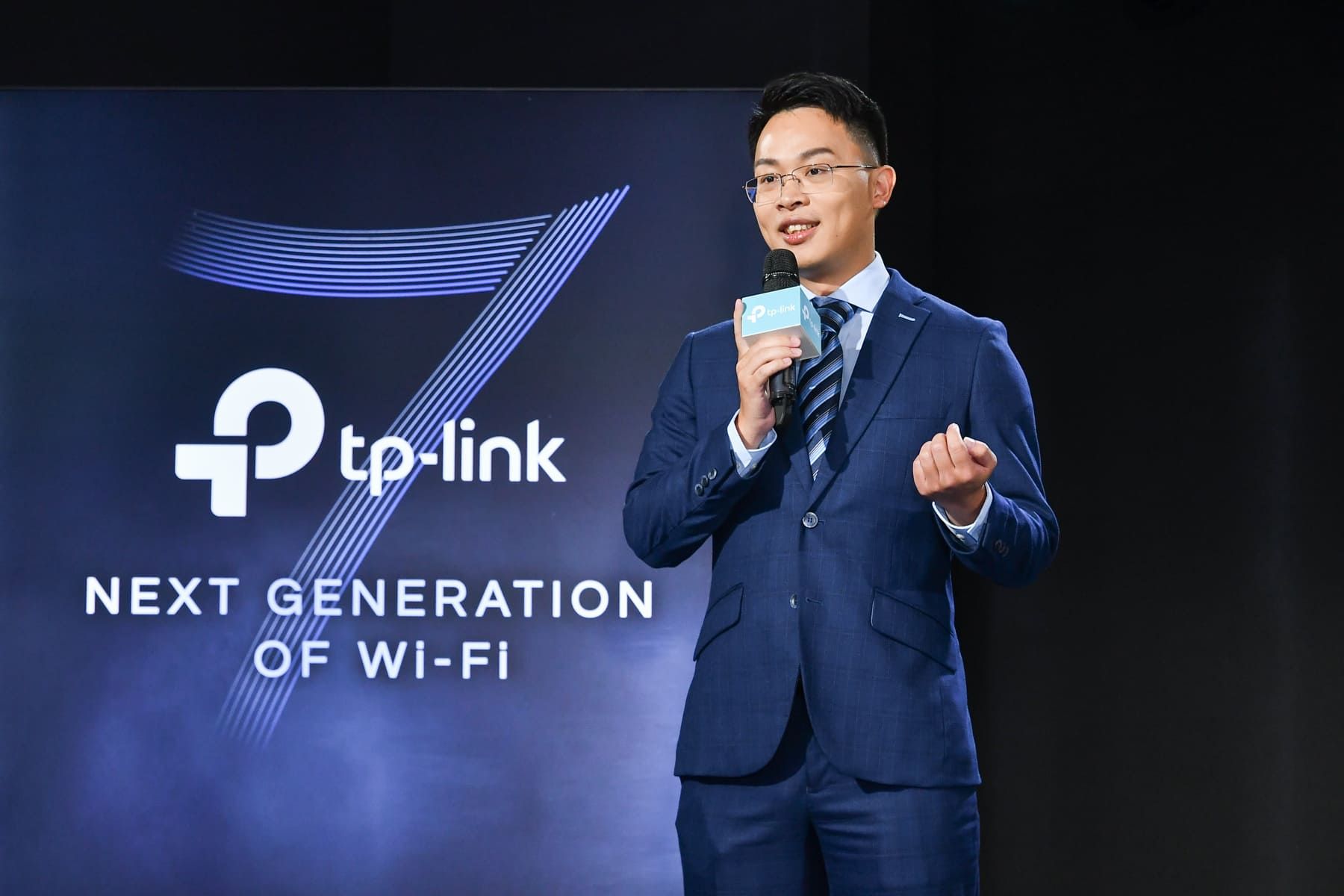 ▲▼TP-Link總經理許湘敏分享Wi-Fi 7將帶來的未來趨勢。（圖／TP-Link提供）