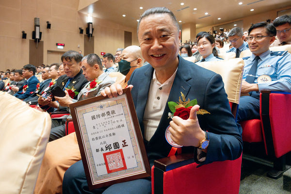 ▲▼總統蔡英文「112年軍人節暨全民國防教育日表揚活動」。（圖／總統府提供）