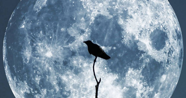 超級藍月將在今（31）晚出現，適合許願也將有人會翻船。（示意圖／翻攝自pixabay）