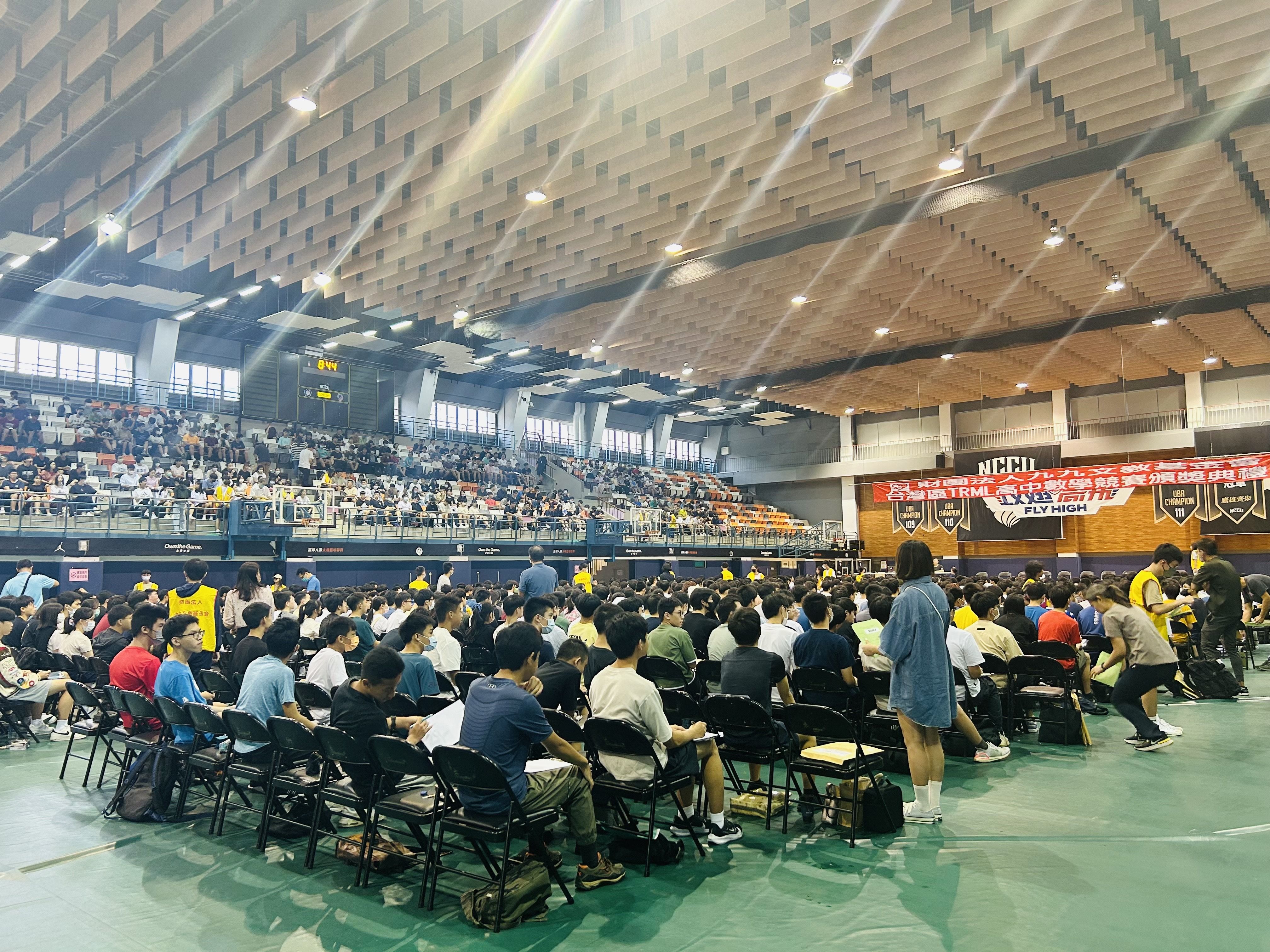 ▲▼財團法人九九文教基金會及國立政治大學共同主辦112年TRML高中數學競賽。（圖／主辦單位提供）