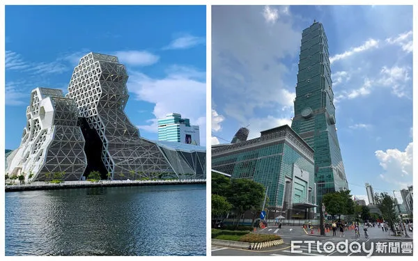 ▲▼高雄海洋音樂中心,台北101,高雄海音中心,高雄,台北。（圖／記者許宥孺翻攝／記者賴志昶攝）