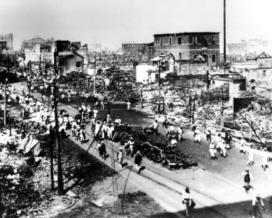 ▲▼1923年9月1日關東大地震。（圖／達志影像／美聯社）