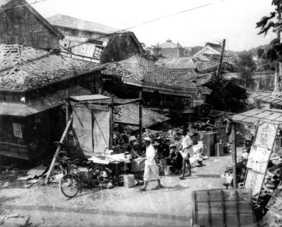 ▲▼1923年9月1日關東大地震。（圖／達志影像／美聯社）