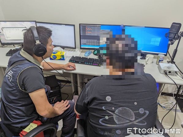 ▲▼             新北市調查處再度破獲戀愛投資電信詐欺集團。（圖／記者郭世賢翻攝）