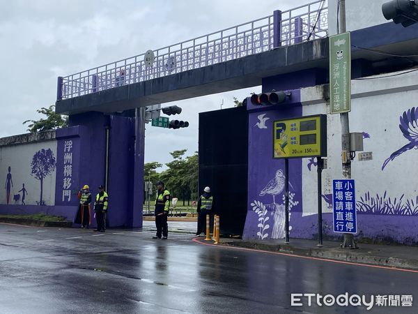 ▲▼ 新北市海葵颱風工作會報暨侯友宜視察板橋橫移門   。（圖／新北市政府提供）