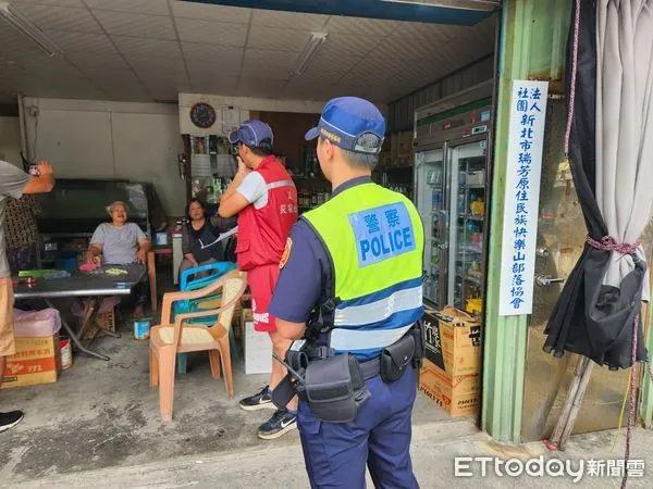 ▲海葵颱風逼近 瑞芳區所啟動「柔性勸離」。（圖／記者郭世賢翻攝）