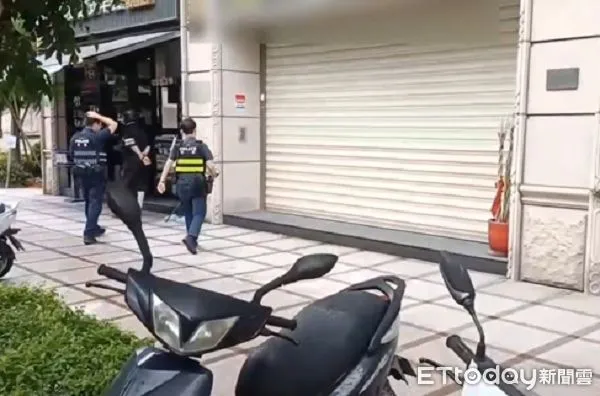 ▲因土地商業糾紛被害人在桃園區店面連續遭砸店。（圖／桃園警分局提供）