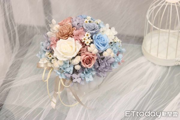 ▲▼ 陳艷老師,永生花。（圖／陳艷老師提供）