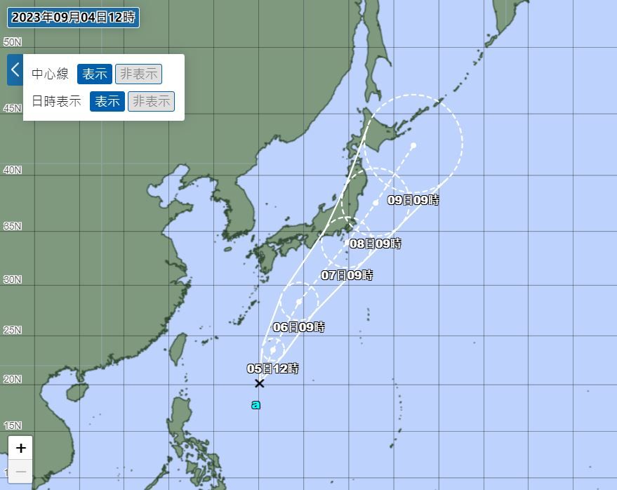 ▲▼颱風鴛鴦最快5日生成。（圖／日本氣象廳）