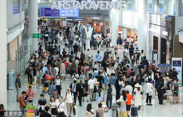 ▲▼ 今年8月15日的南韓仁川機場。（圖／CFP）