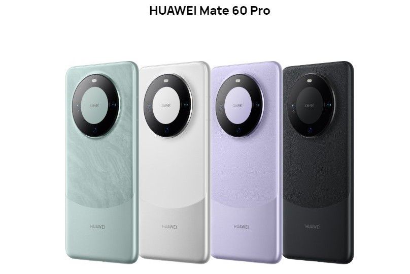 ▲▼華為新款手機Mate 60 Pro。（圖／翻攝華為）