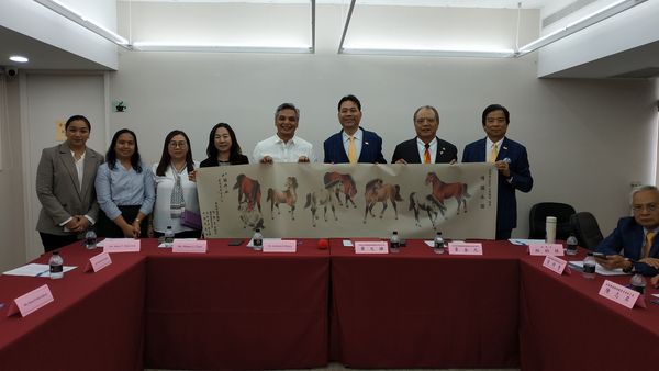 ▲阿曼商會、菲律賓工商總會訪台北商業會　期勉交流再創商機。（圖／台北市商業會提供）