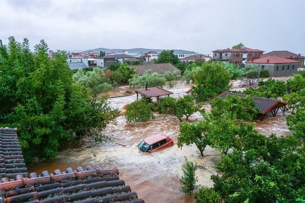 ▲▼希臘中部皮立翁山（Pilion）地區遭遇洪水災情。（圖／路透）