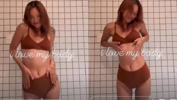 ▲▼44歲李孝利穿比基尼跳《I Love My Body》。（圖／翻攝自李孝利、華莎IG）