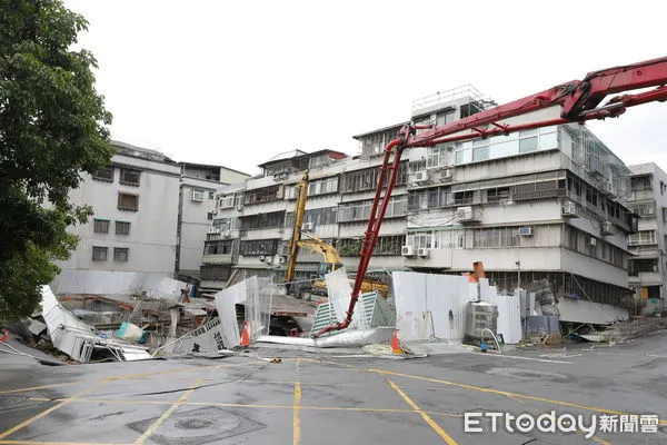 ▲▼大直工地塌陷。（圖／記者湯興漢攝）