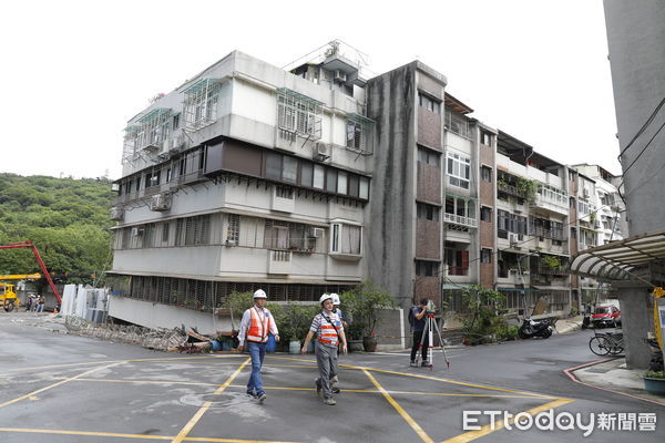 ▲▼大直工地塌陷。（圖／記者湯興漢攝）