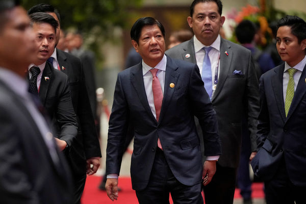 ▲▼菲律賓總統小馬可仕出席東南亞國家協會（ASEAN）峰會。（圖／路透）