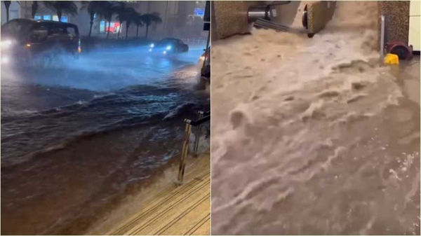 香港人世紀暴雨仍排隊等第一班地鐵上工　港漂女嘆：到底多愛上班？